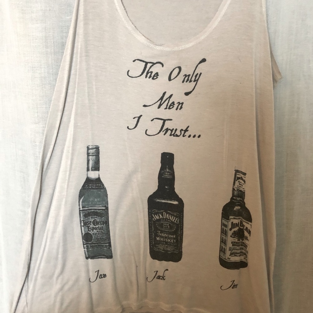 Alcohol cute tank top